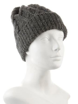 Thom Browne wool beanie hat
