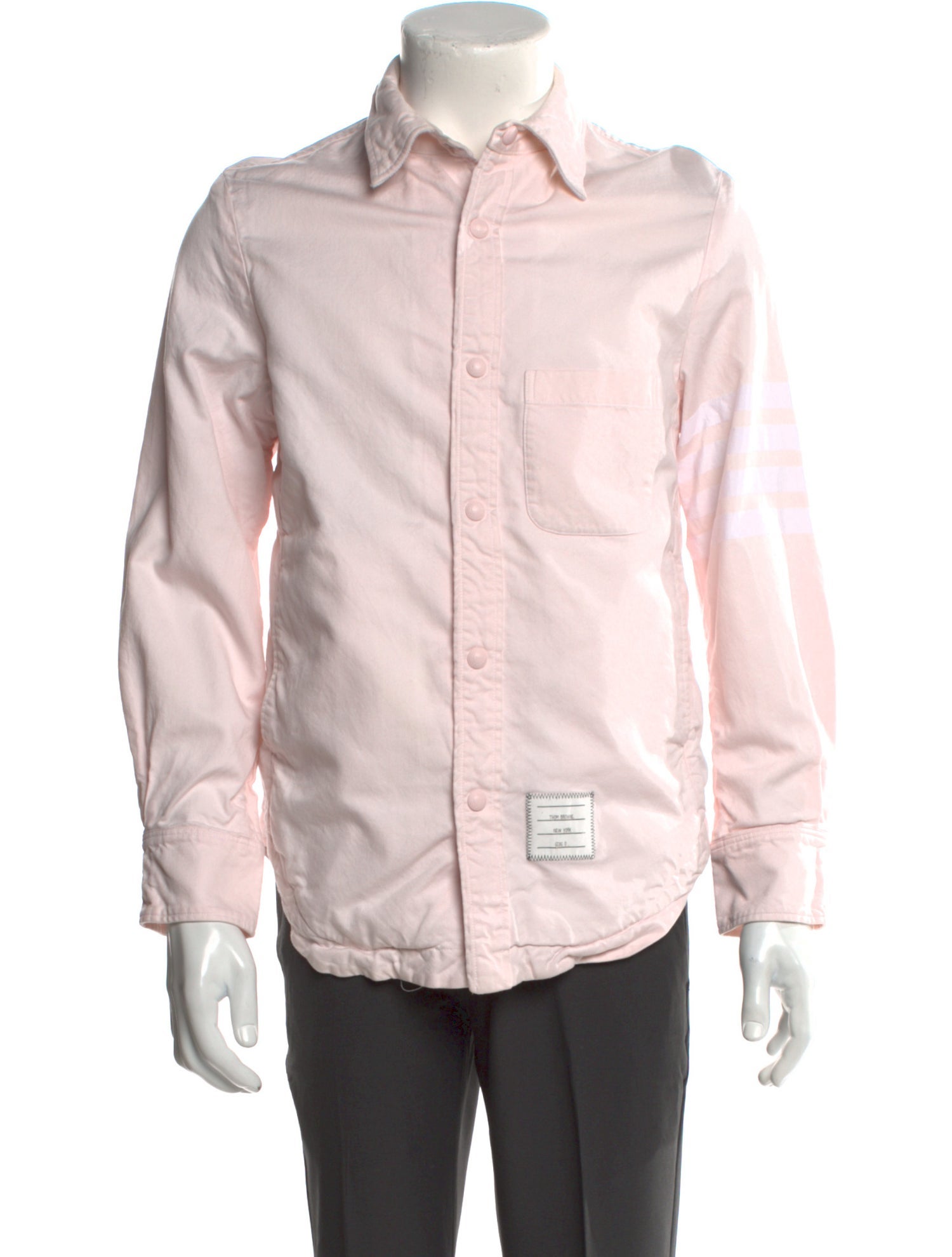 Thom Browne 4-Bar Overshirt Jacket