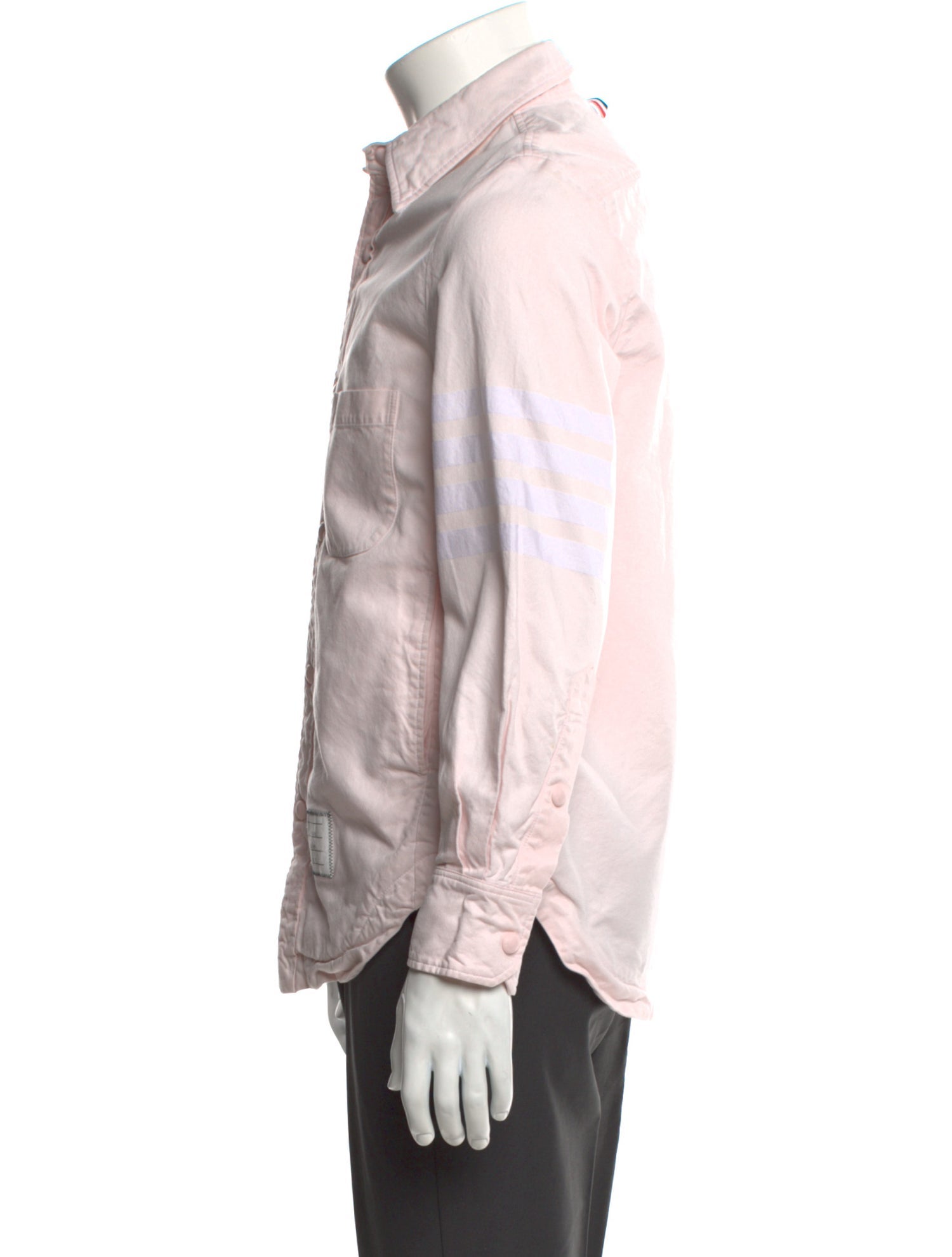 Thom Browne 4-Bar Overshirt Jacket