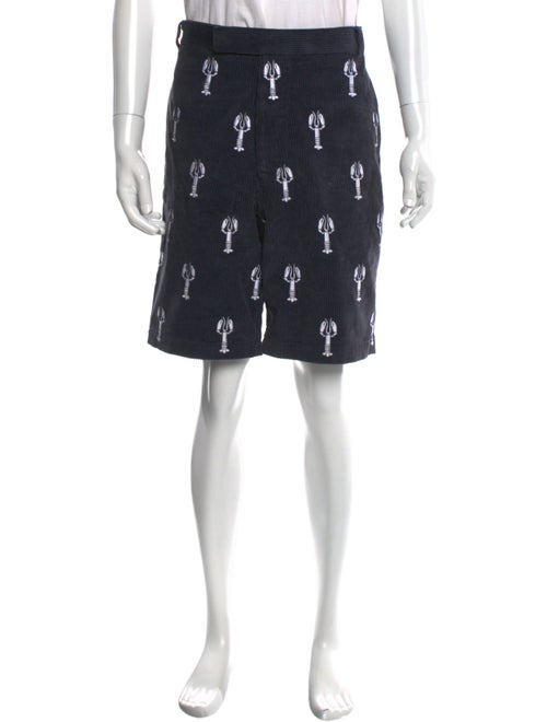 Thom Browne Printed Jogger Shorts