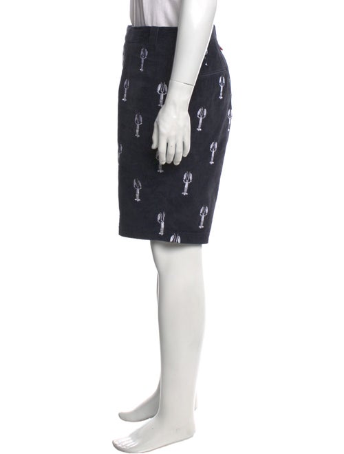 Thom Browne Printed Jogger Shorts