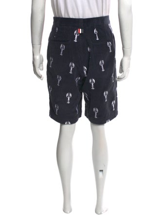 Thom Browne Printed Jogger Shorts