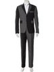 Thom Browne Color Blocked Wool Two-Piece Suit