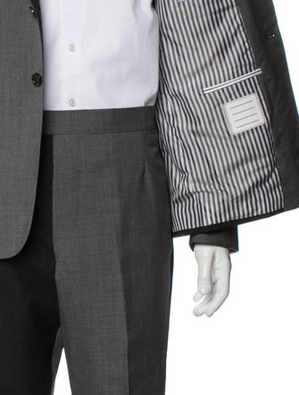 Thom Browne Color Blocked Wool Two-Piece Suit