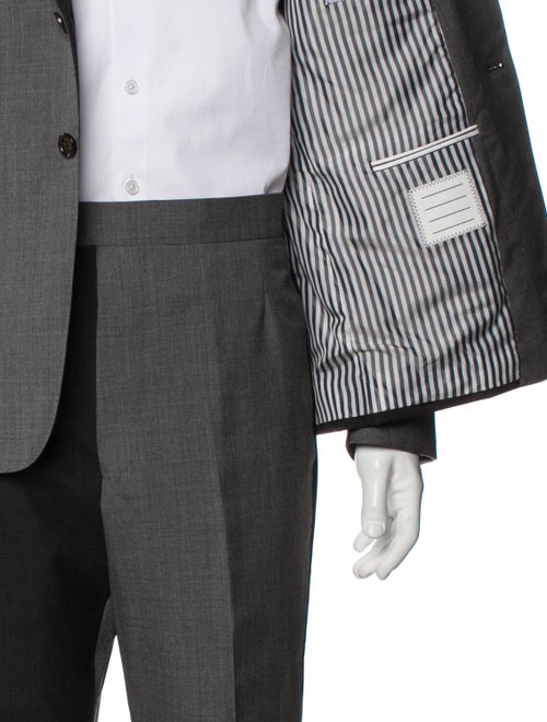 Thom Browne Color Blocked Wool Two-Piece Suit