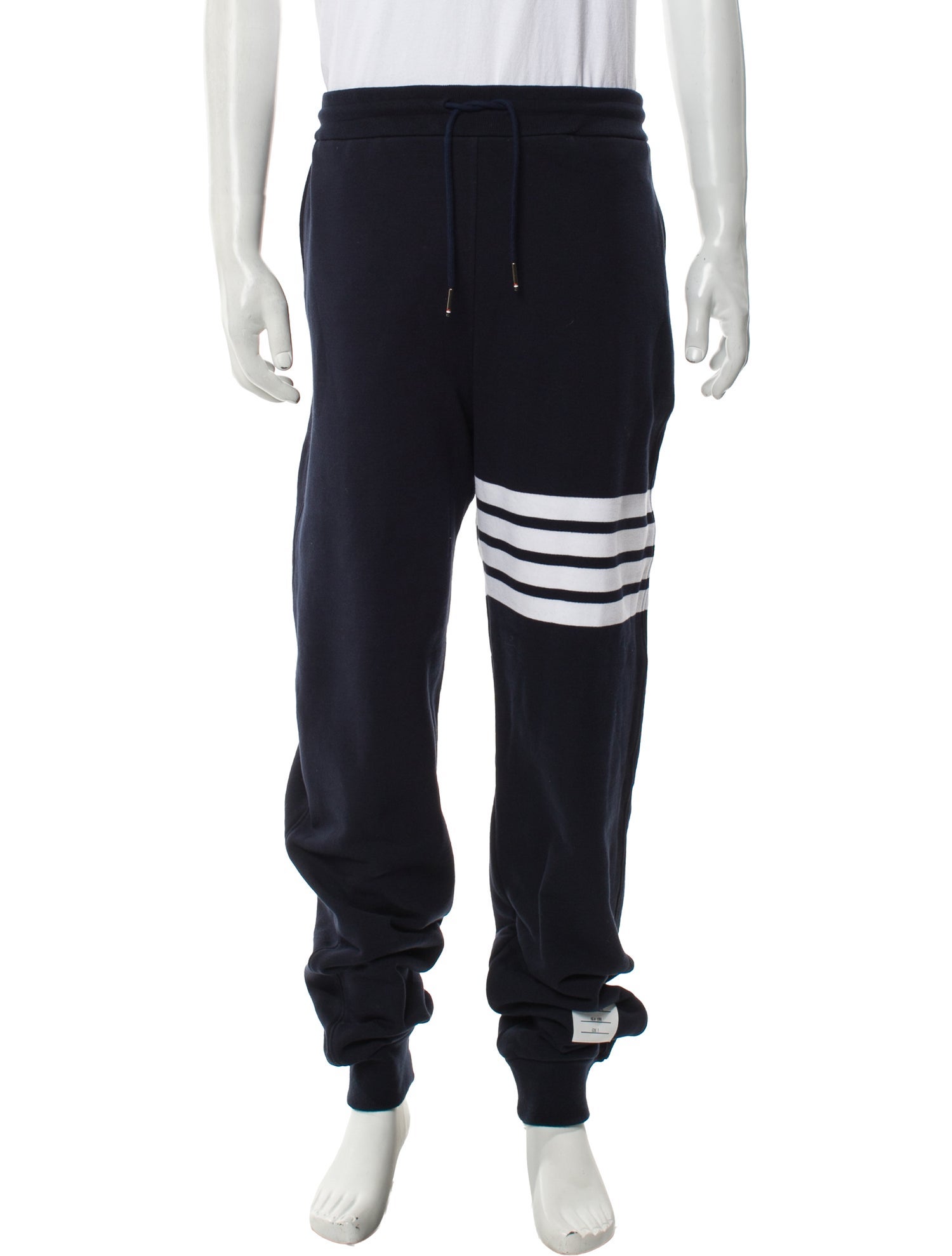 Thom Browne 4-Bar Striped Lounge Bottoms w/ Tags