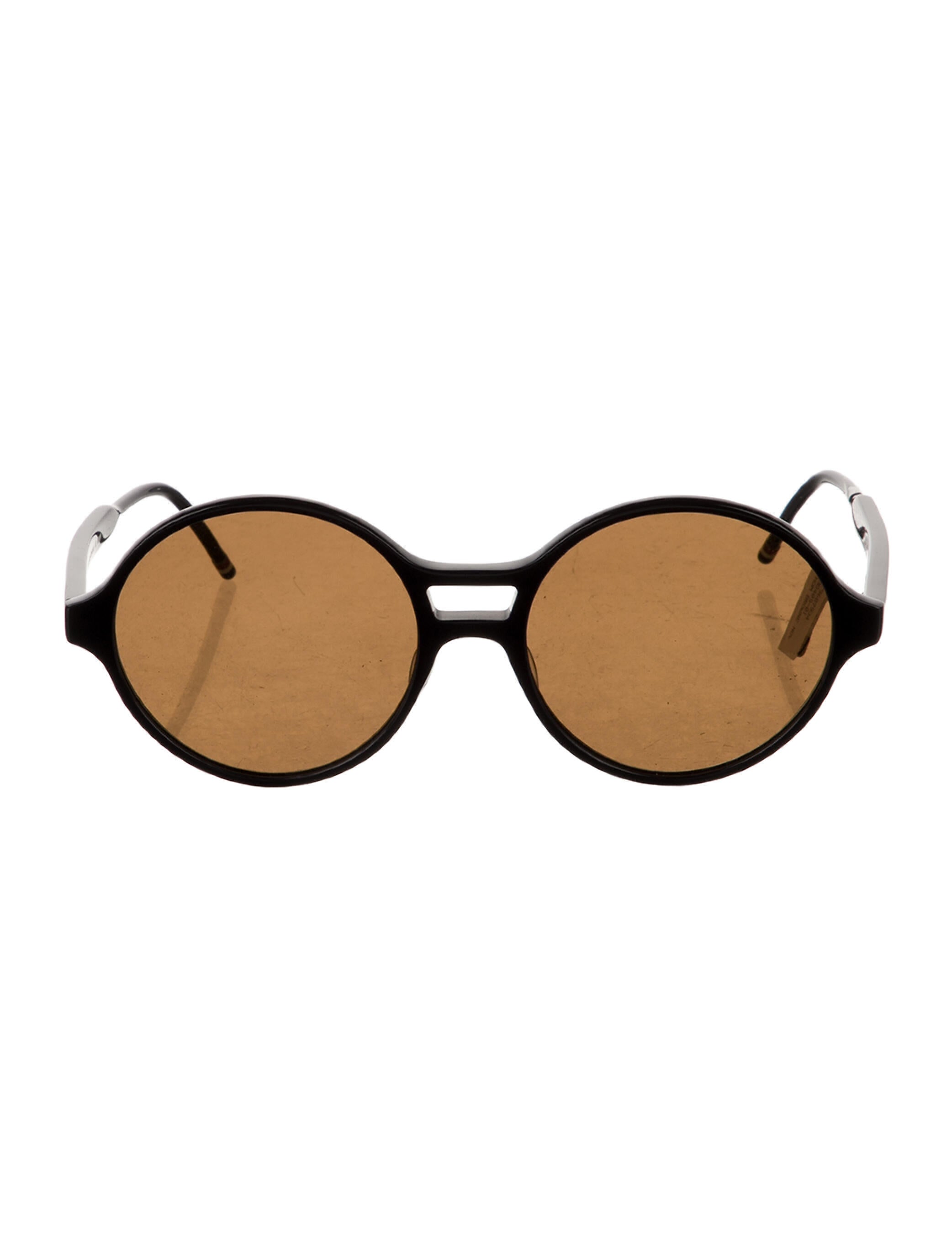 Thom Browne Round Tinted Sunglasses