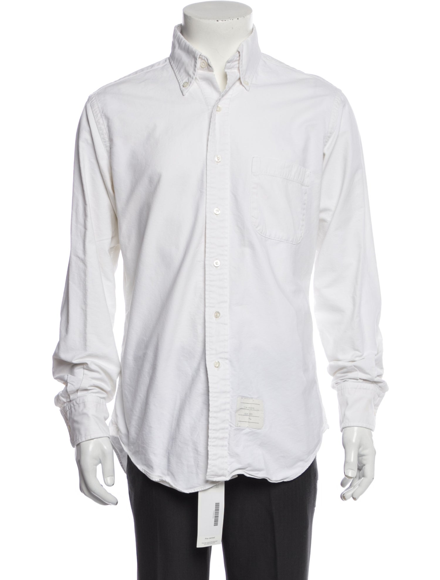 Thom Browne Long Sleeve Dress Shirt