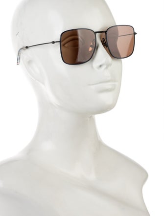 Thom Browne Square Tinted Sunglasses