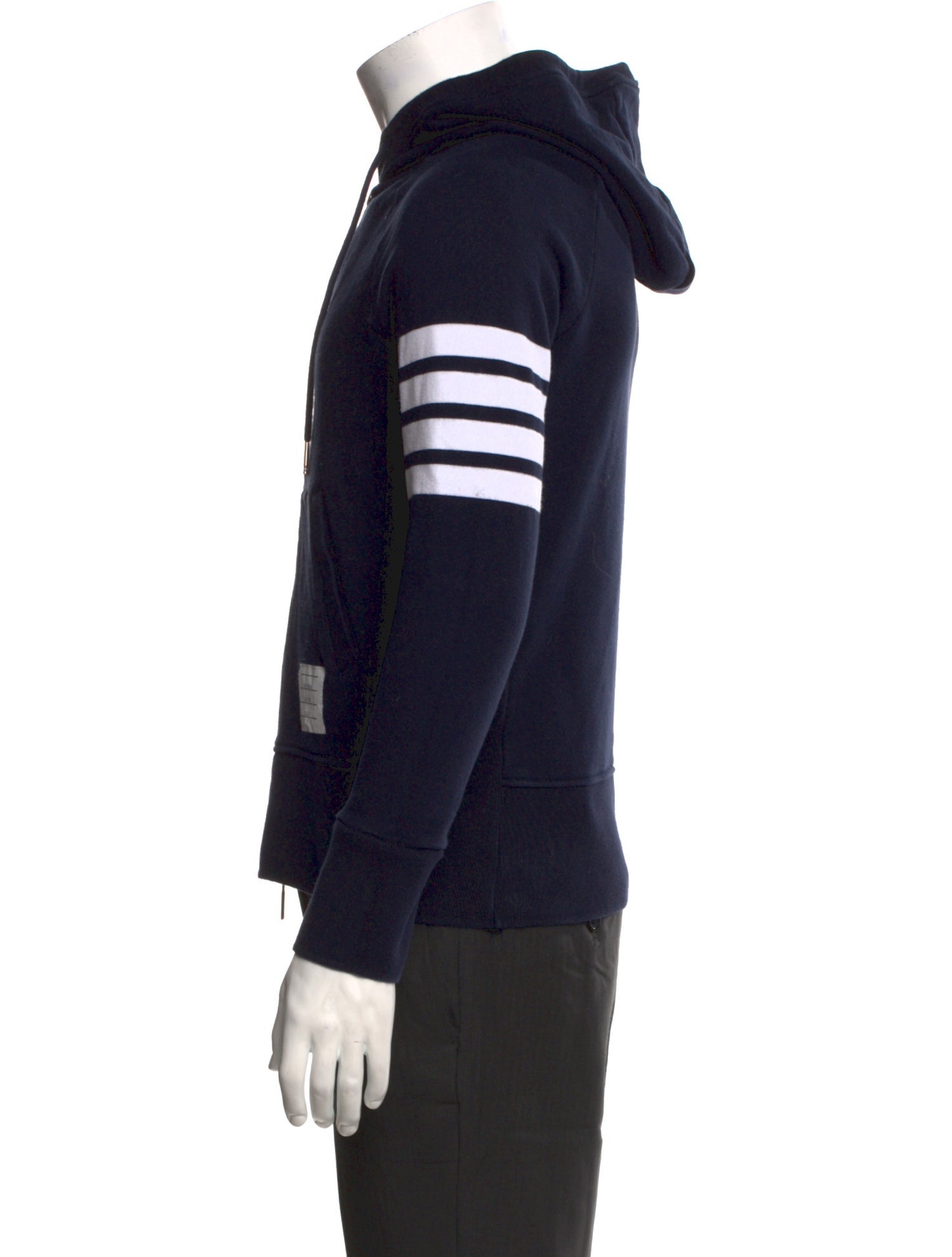 Thom Browne Striped Crew Neck Hoodie