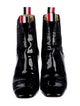 Thom Browne Patent Leather Chelsea Boots