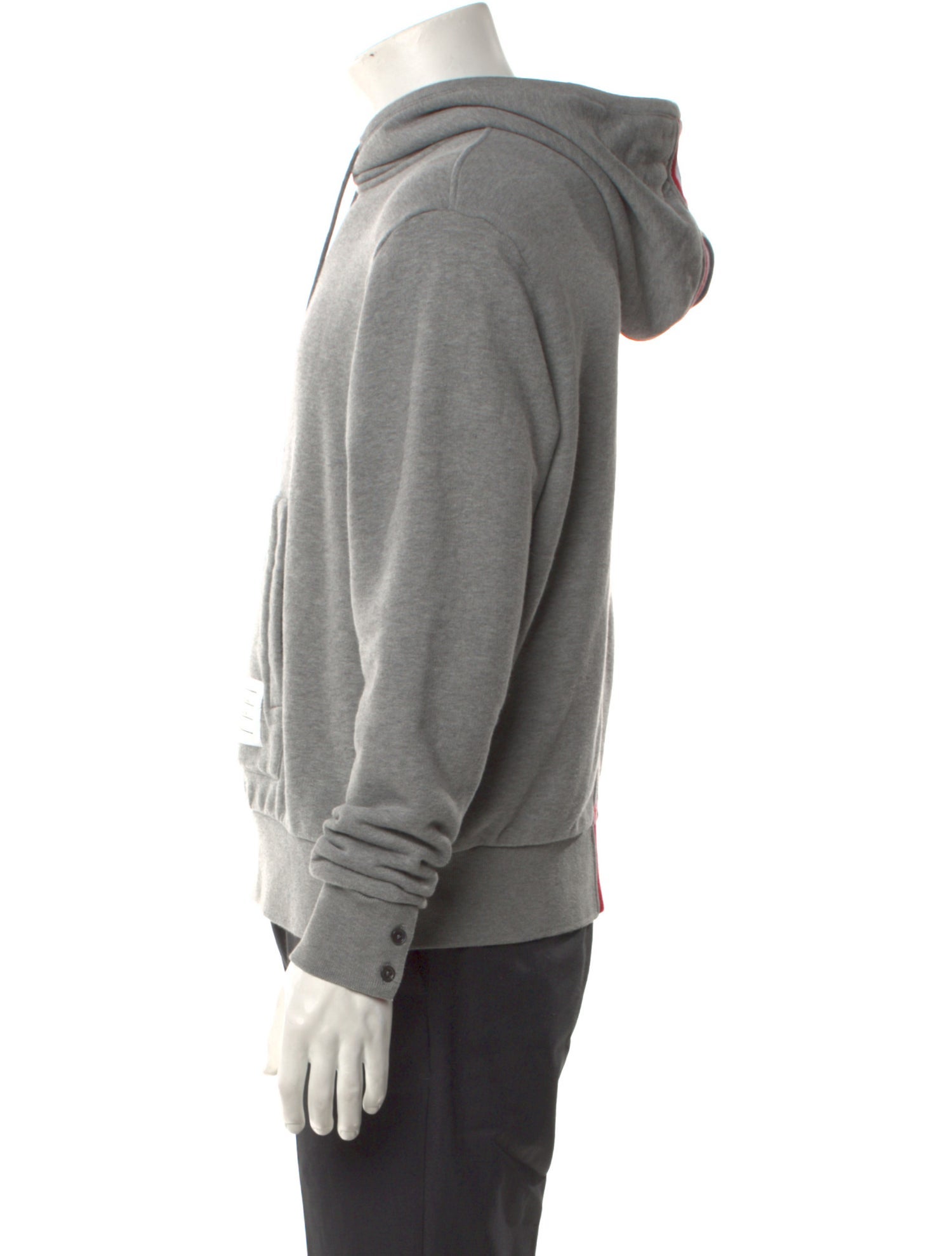 Thom Browne Graphic Print Crew Neck Hoodie
