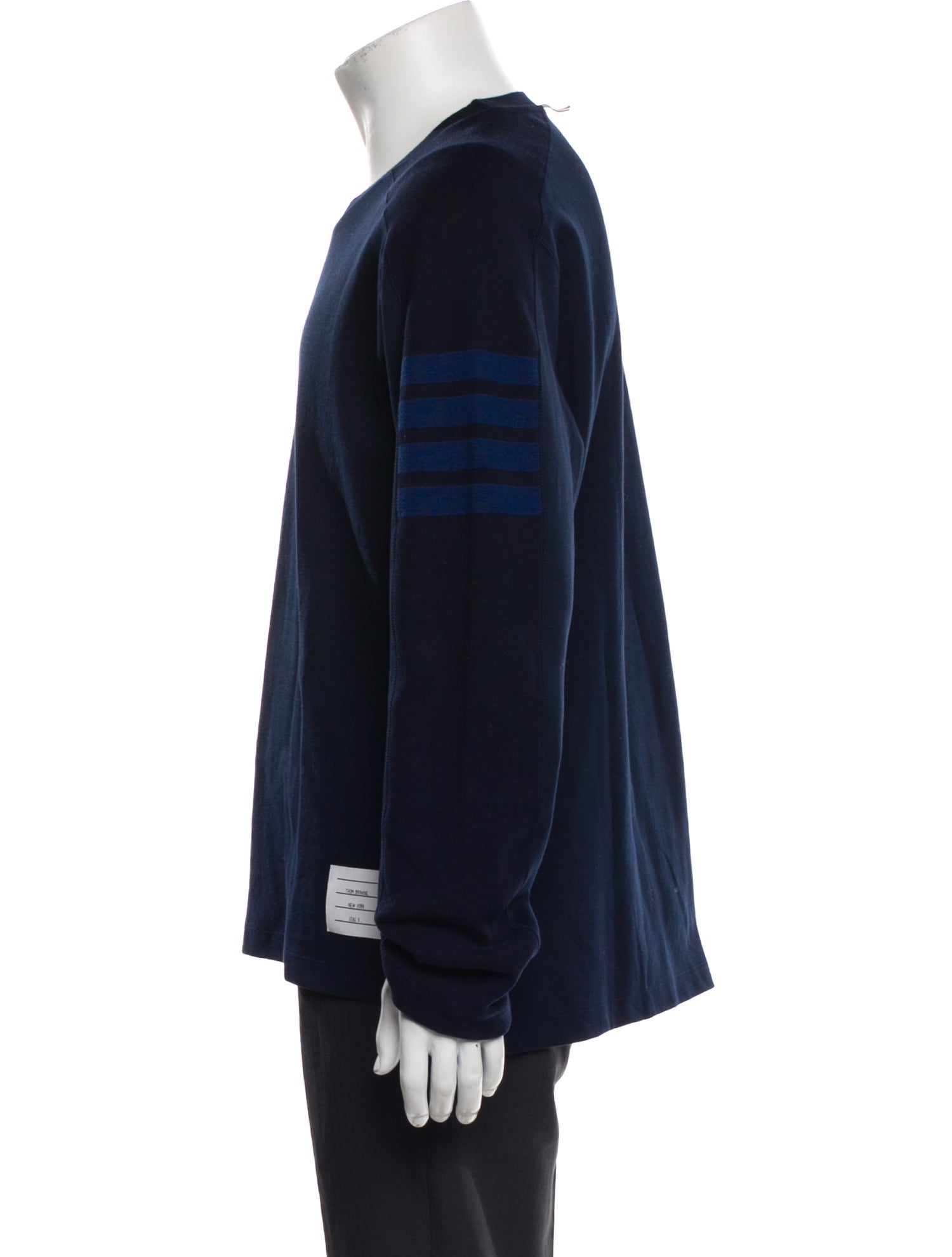 Thom Browne Crew Neck Long Sleeve Sweatshirt
