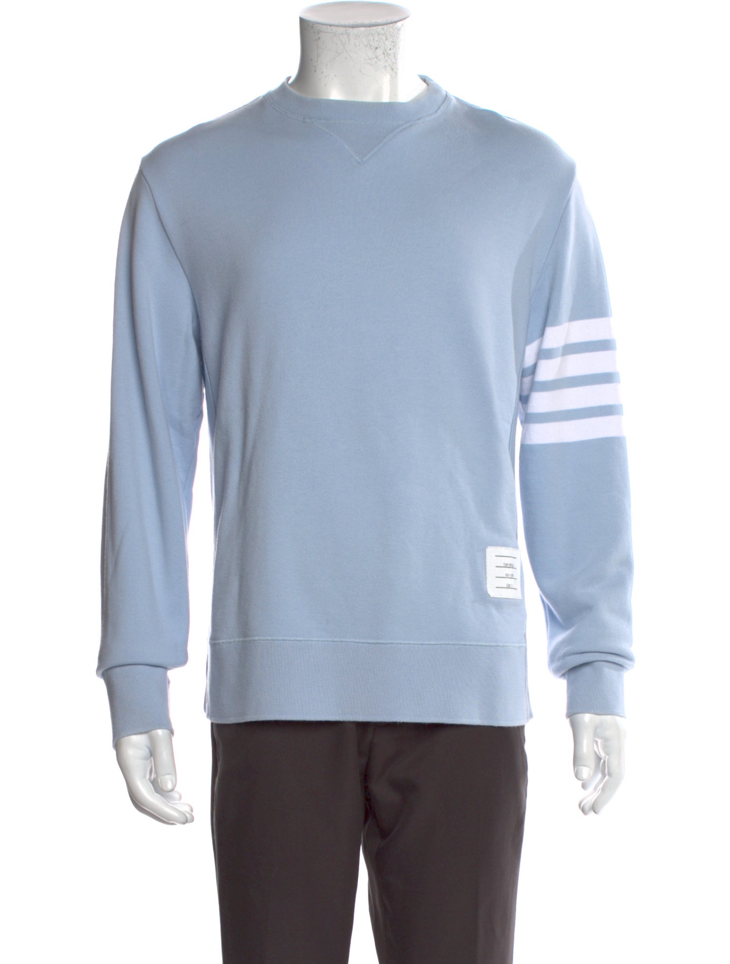 Thom Browne Striped Crew Neck Sweatshirt