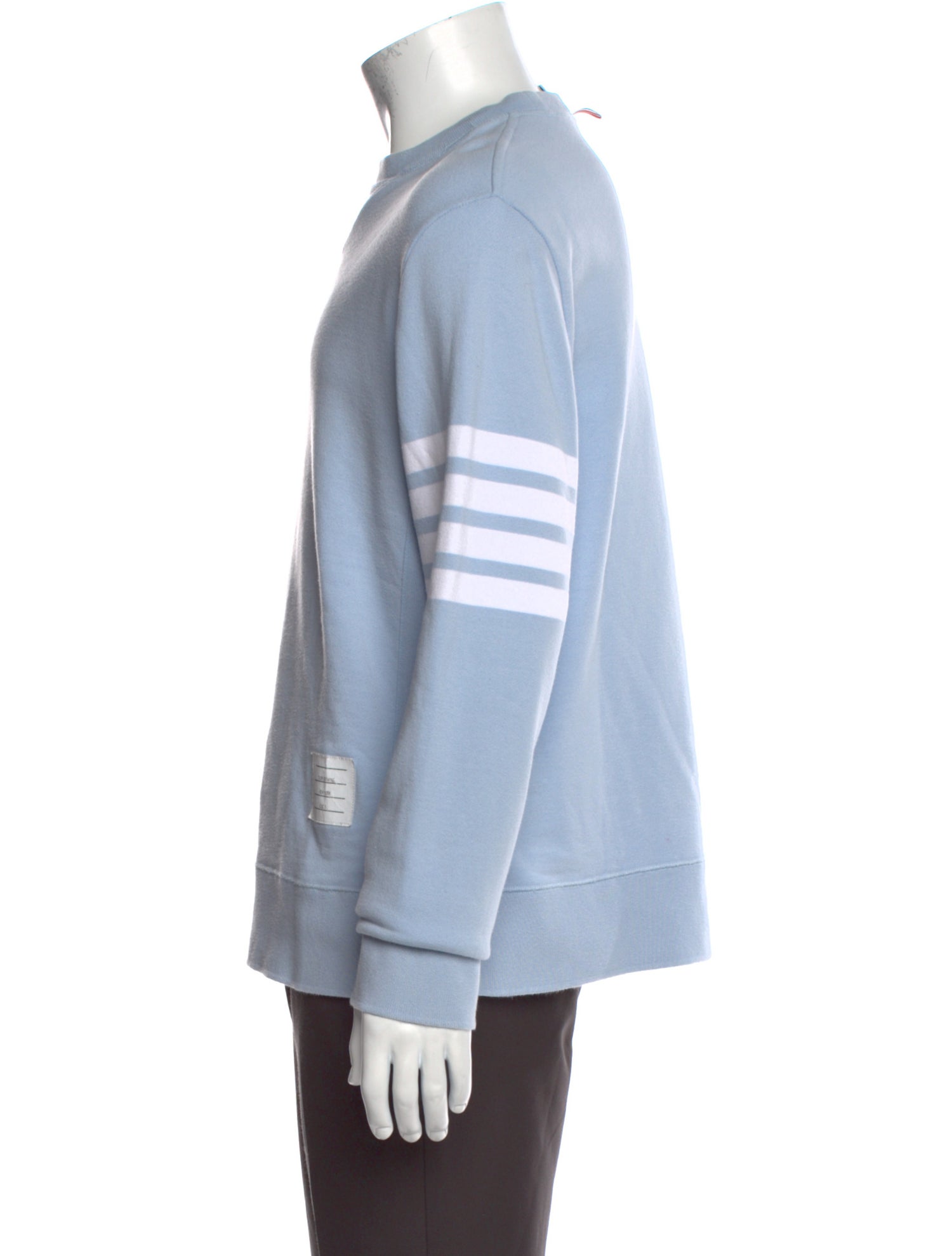 Thom Browne Striped Crew Neck Sweatshirt