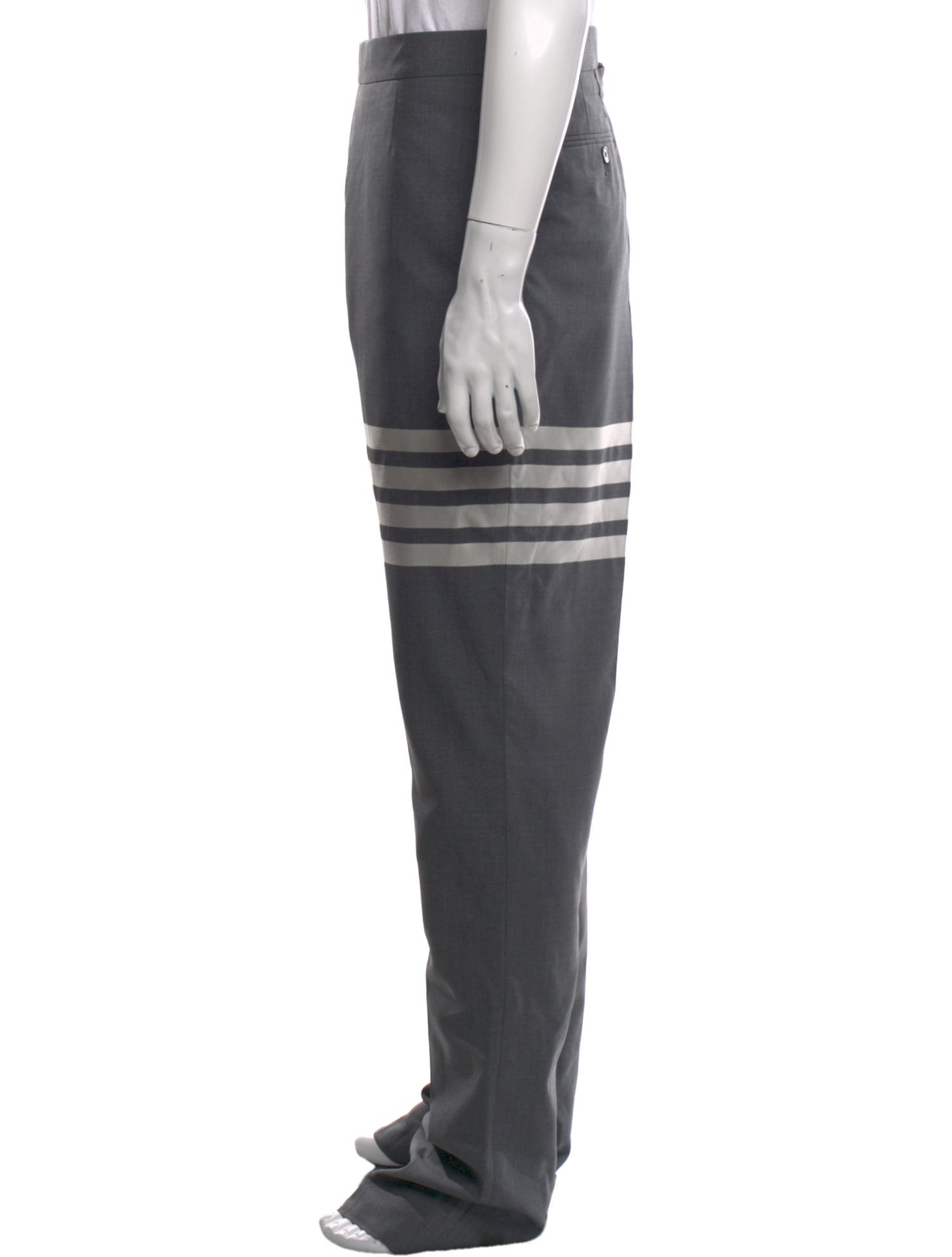Thom Browne 4 Bar Stripe Dress Pants