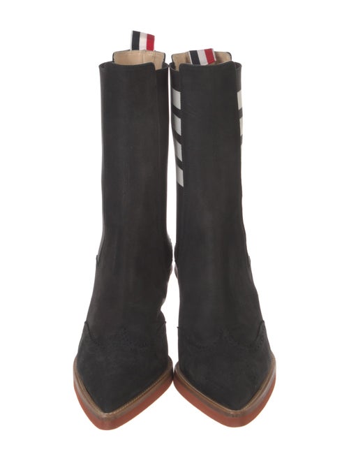 Thom Browne Suede Sock Boots