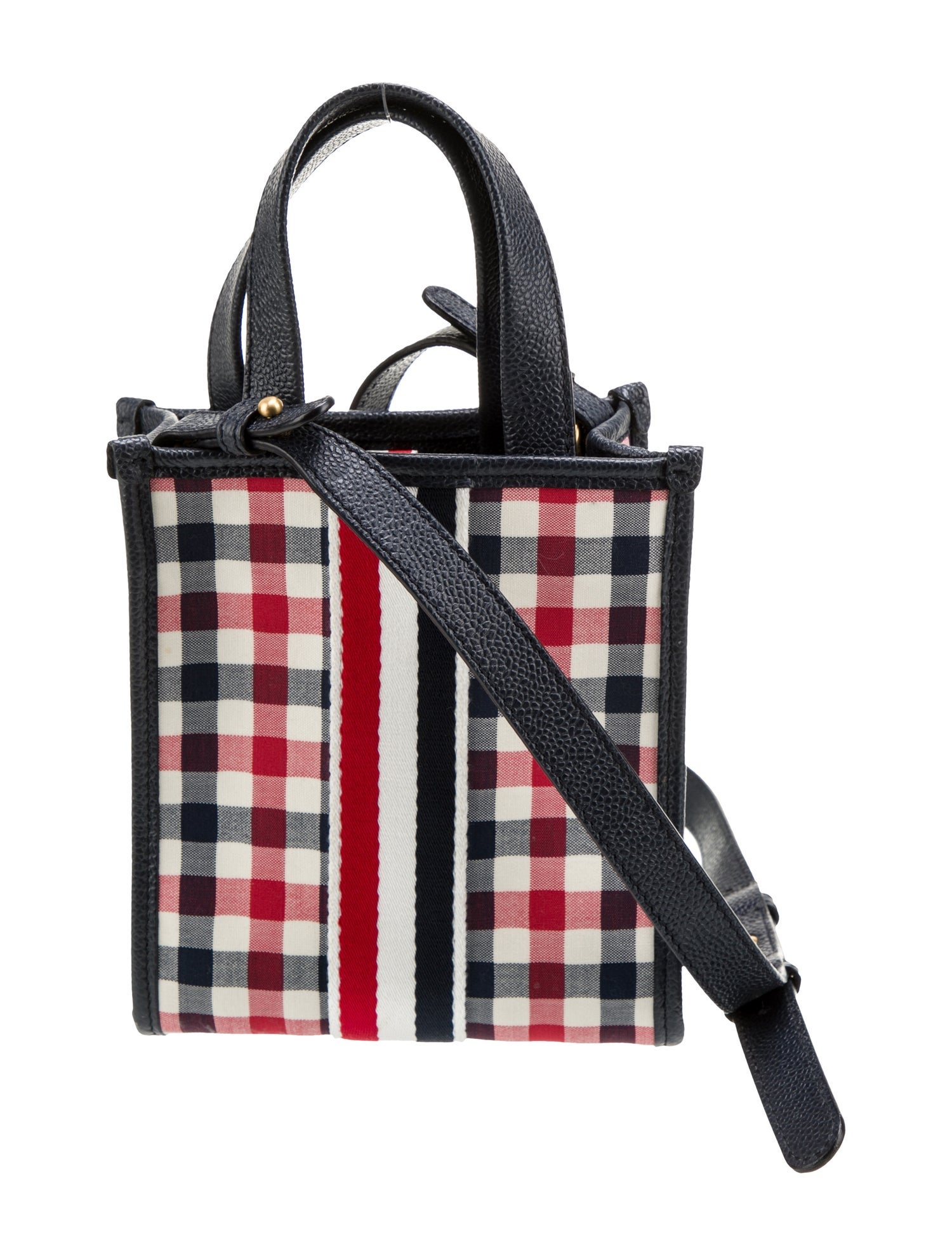 Thom Browne Canvas Top Handle Bag