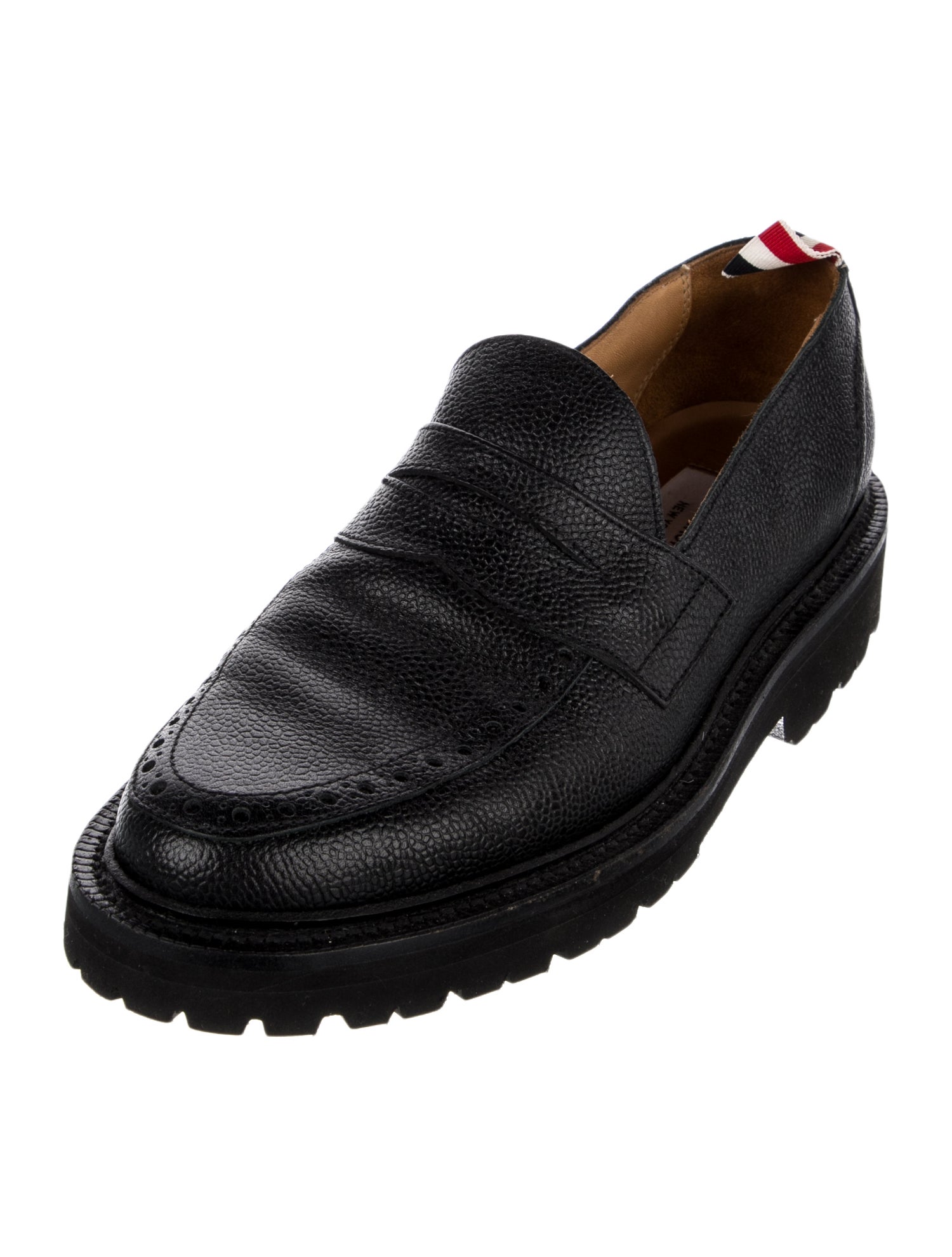 Thom Browne Leather Loafers