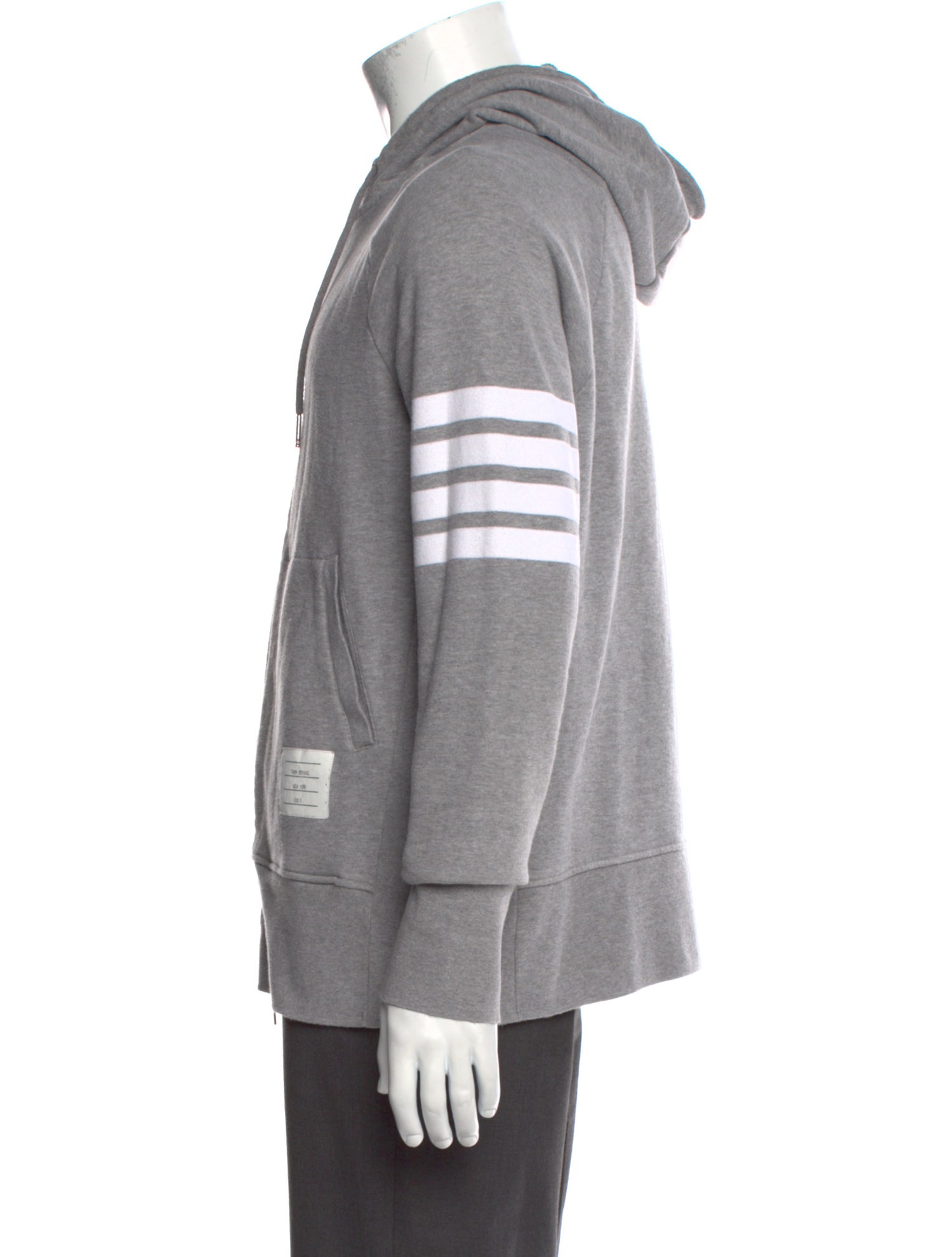 Thom Browne 4 Bar Stripe Striped Hoodie