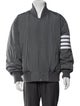 Thom Browne 4 Bar Stripe Striped Bomber Jacket