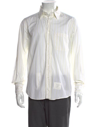 Thom Browne Striped Long Sleeve Shirt