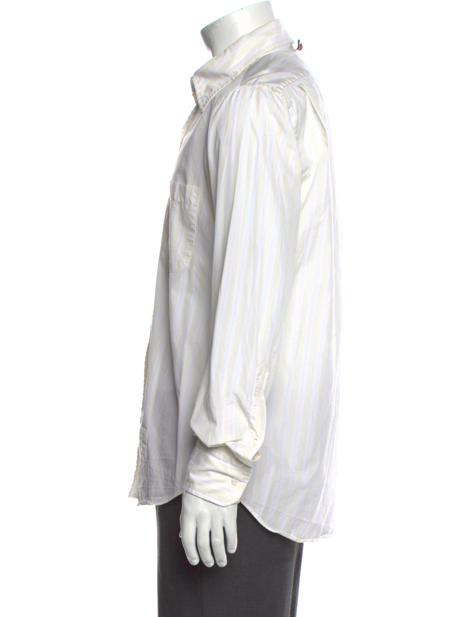 Thom Browne Striped Long Sleeve Shirt