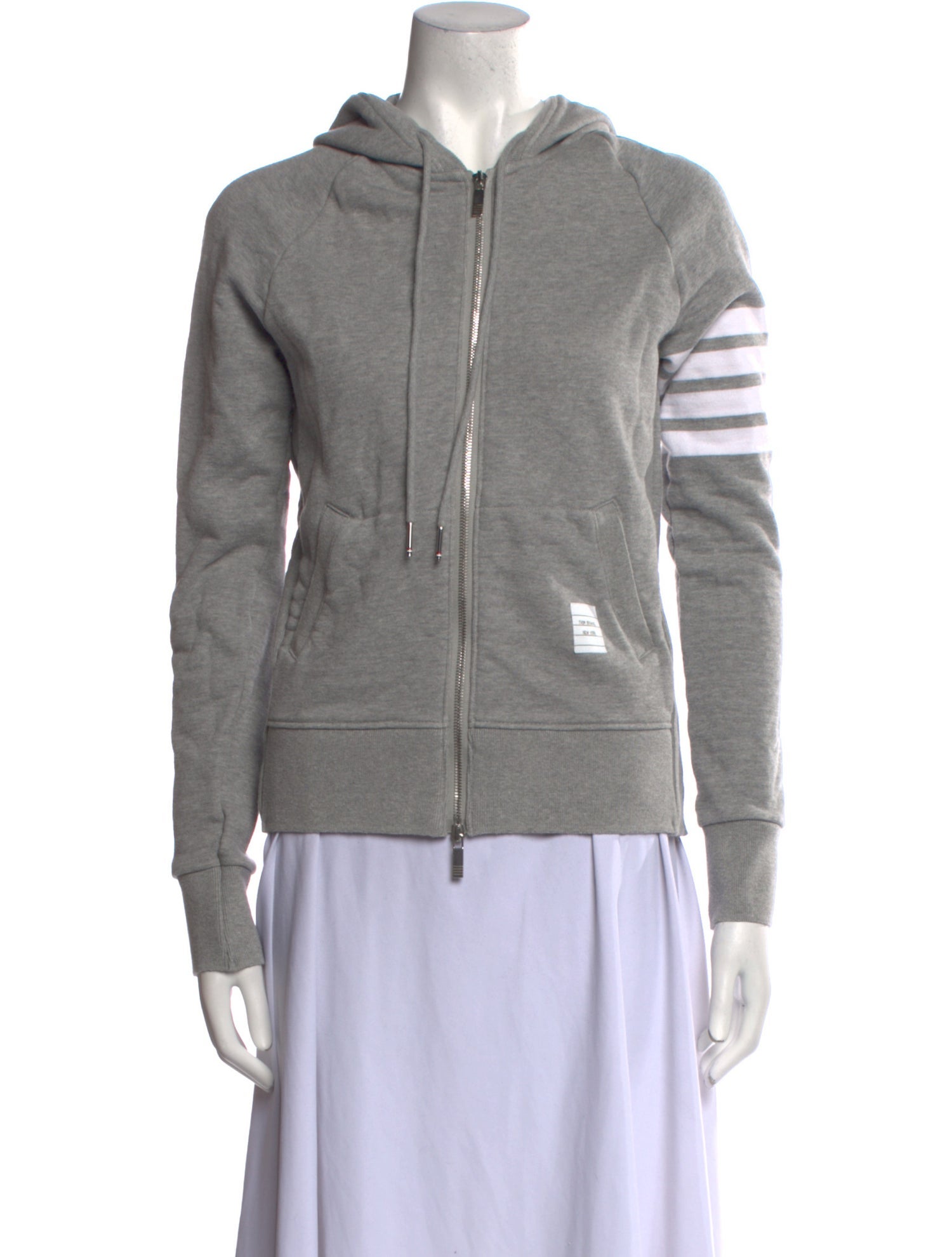 Thom Browne Crew Neck Long Sleeve Hoodie