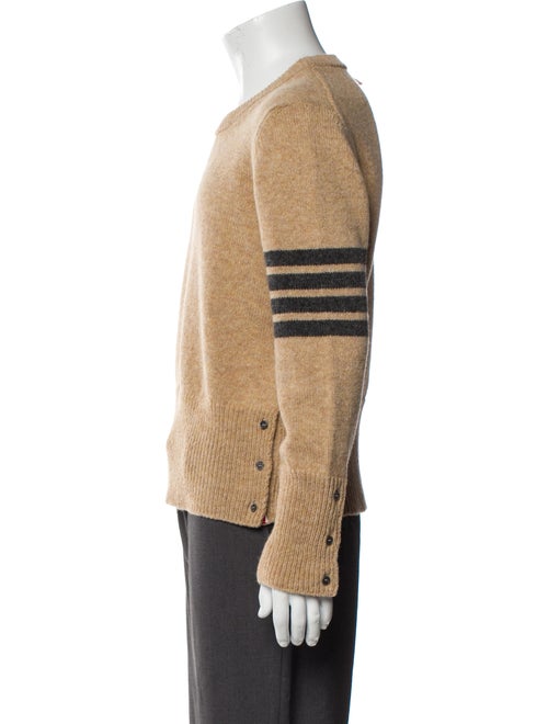 Thom Browne 4 Bar Stripe Wool Pullover