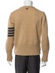 Thom Browne 4 Bar Stripe Wool Pullover