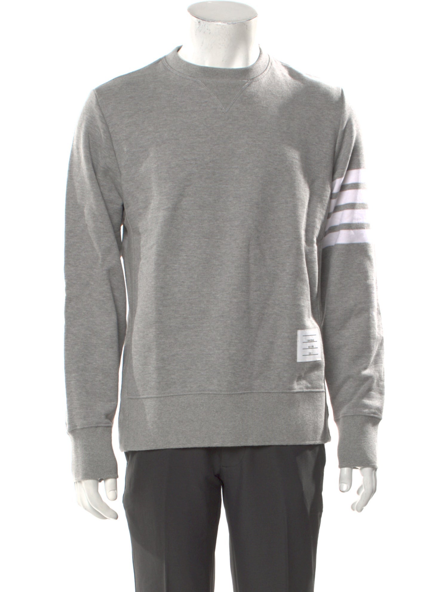 Thom Browne 4-Bar Crew Neck Sweatshirt w/ Tags