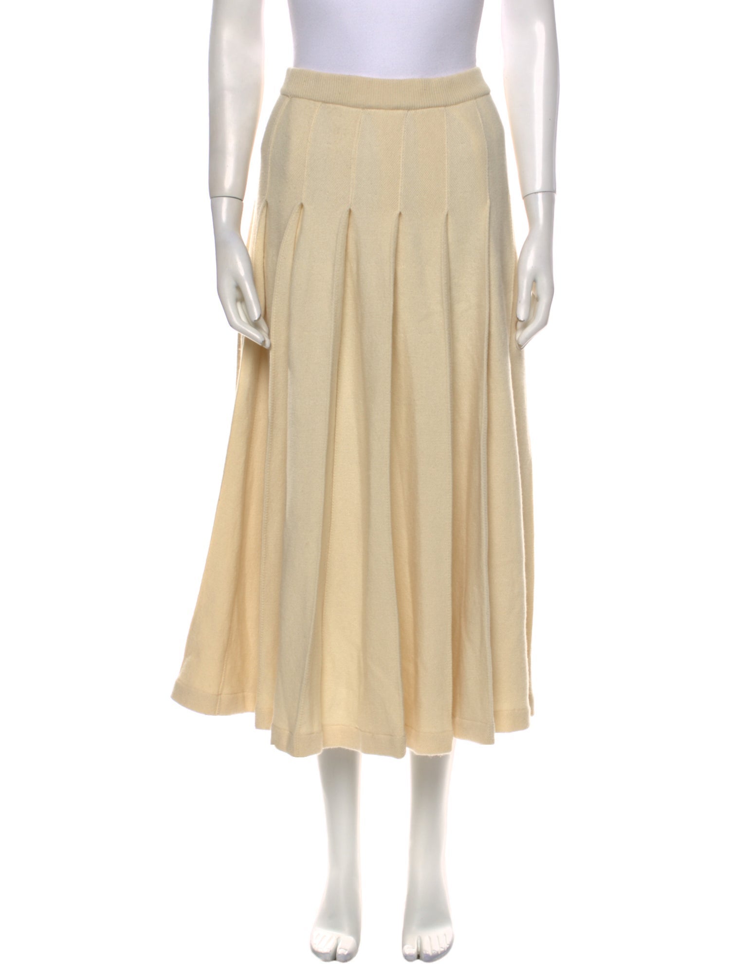 Thom Browne Wool Midi Length Skirt