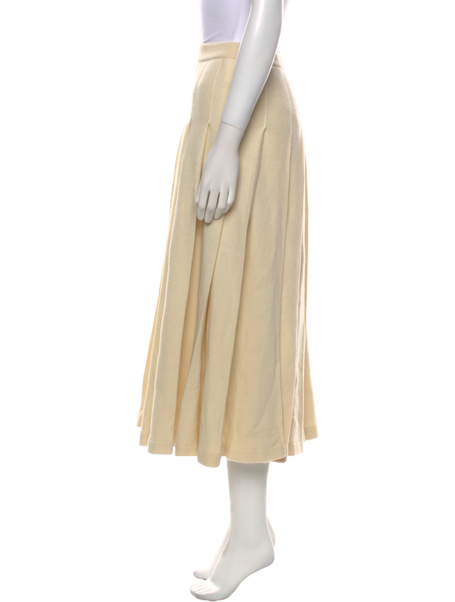 Thom Browne Wool Midi Length Skirt