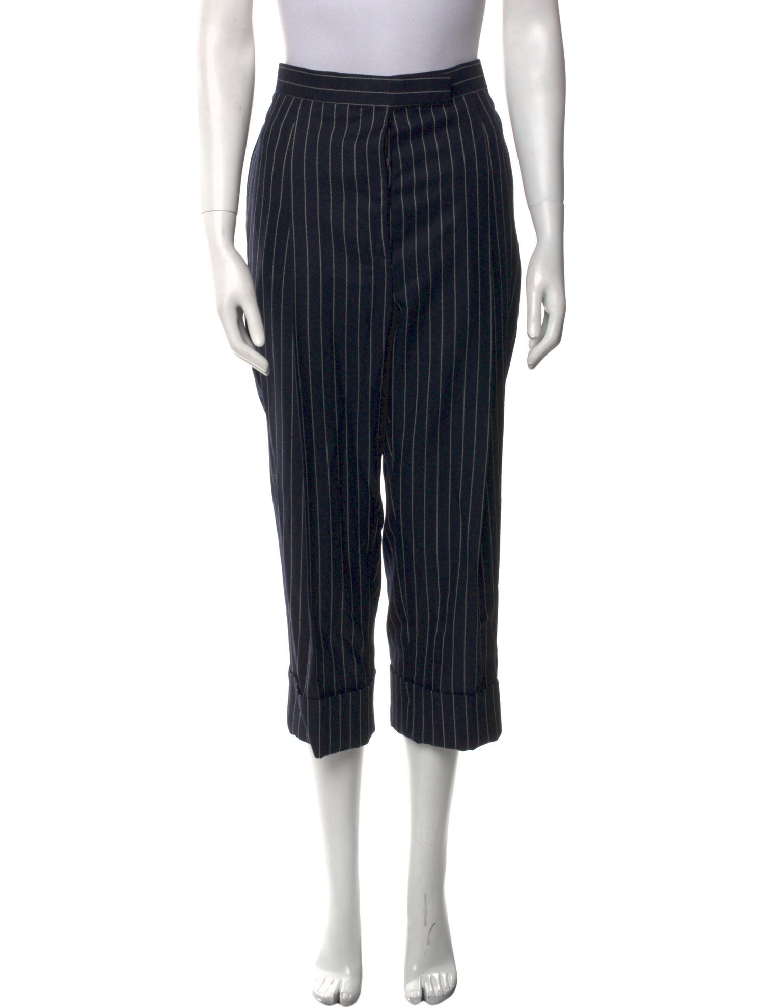 Thom Browne Wool Wide Leg Pants