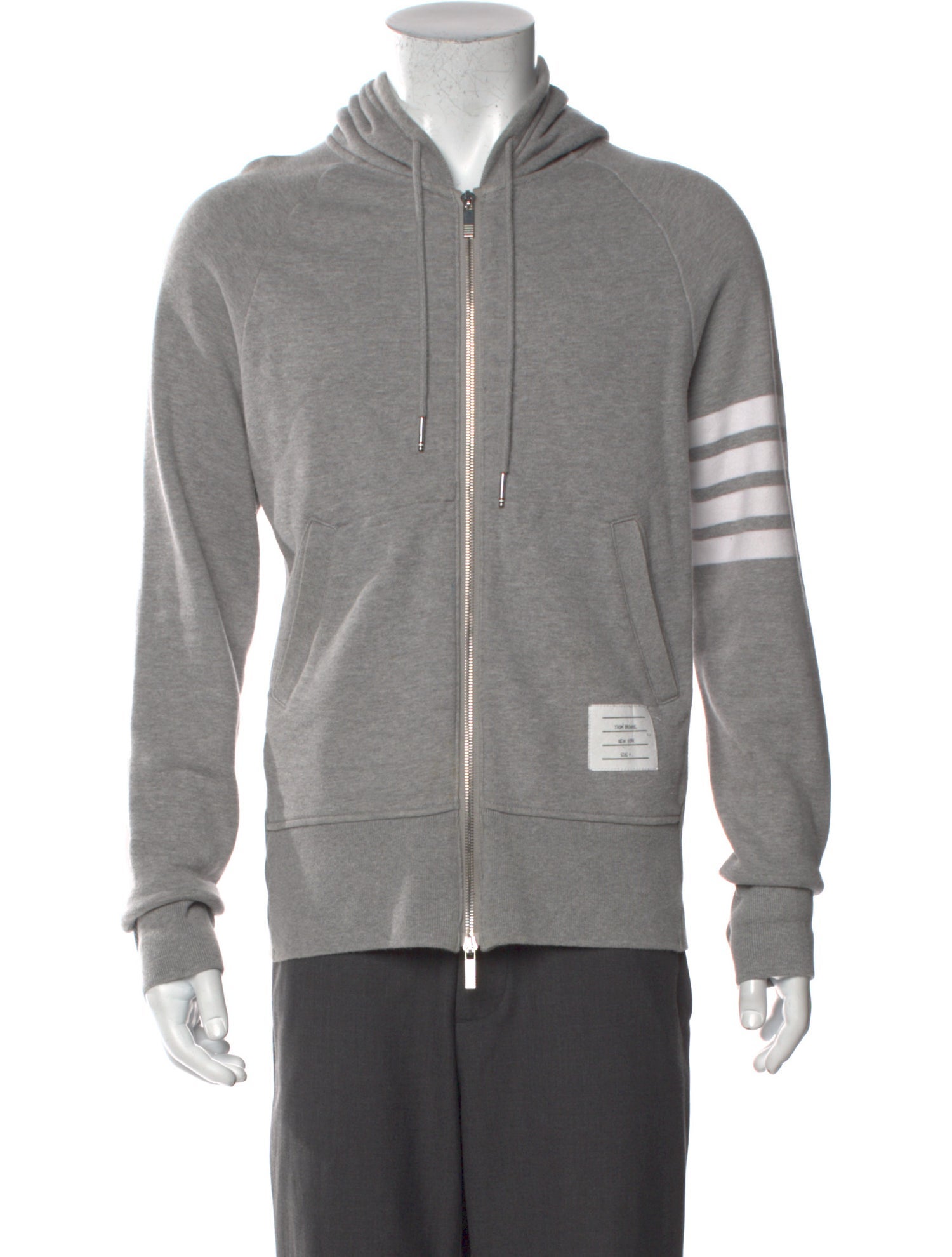 Thom Browne 4 Bar Stripe Striped Hoodie