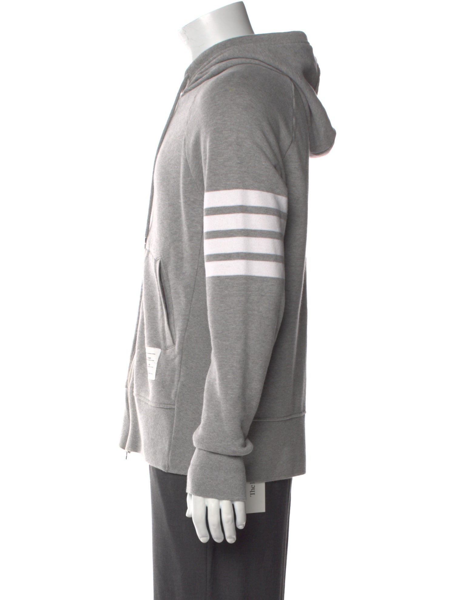 Thom Browne 4 Bar Stripe Striped Hoodie