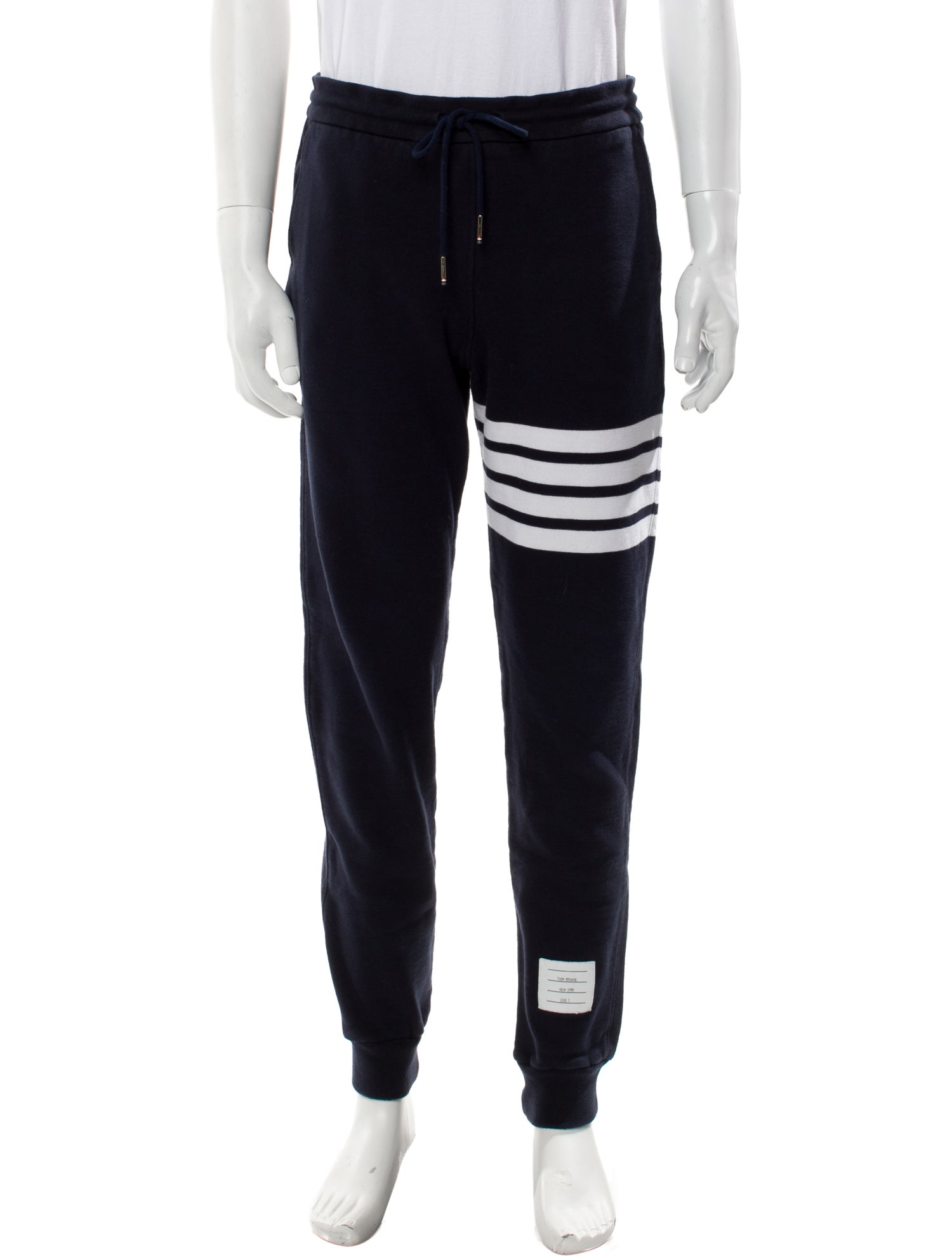 Thom Browne Classic Loopback 4-bar Sweatpant Printed Lounge Bottoms