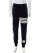 Thom Browne Classic Loopback 4-bar Sweatpant Printed Lounge Bottoms