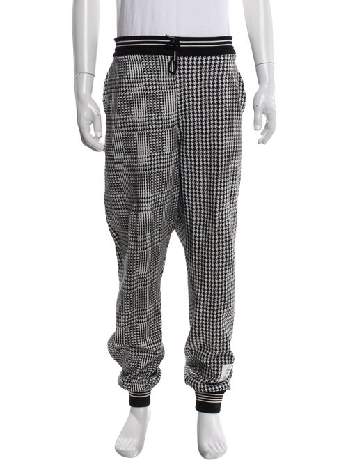 Thom Browne Houndstooth Print Lounge Bottoms
