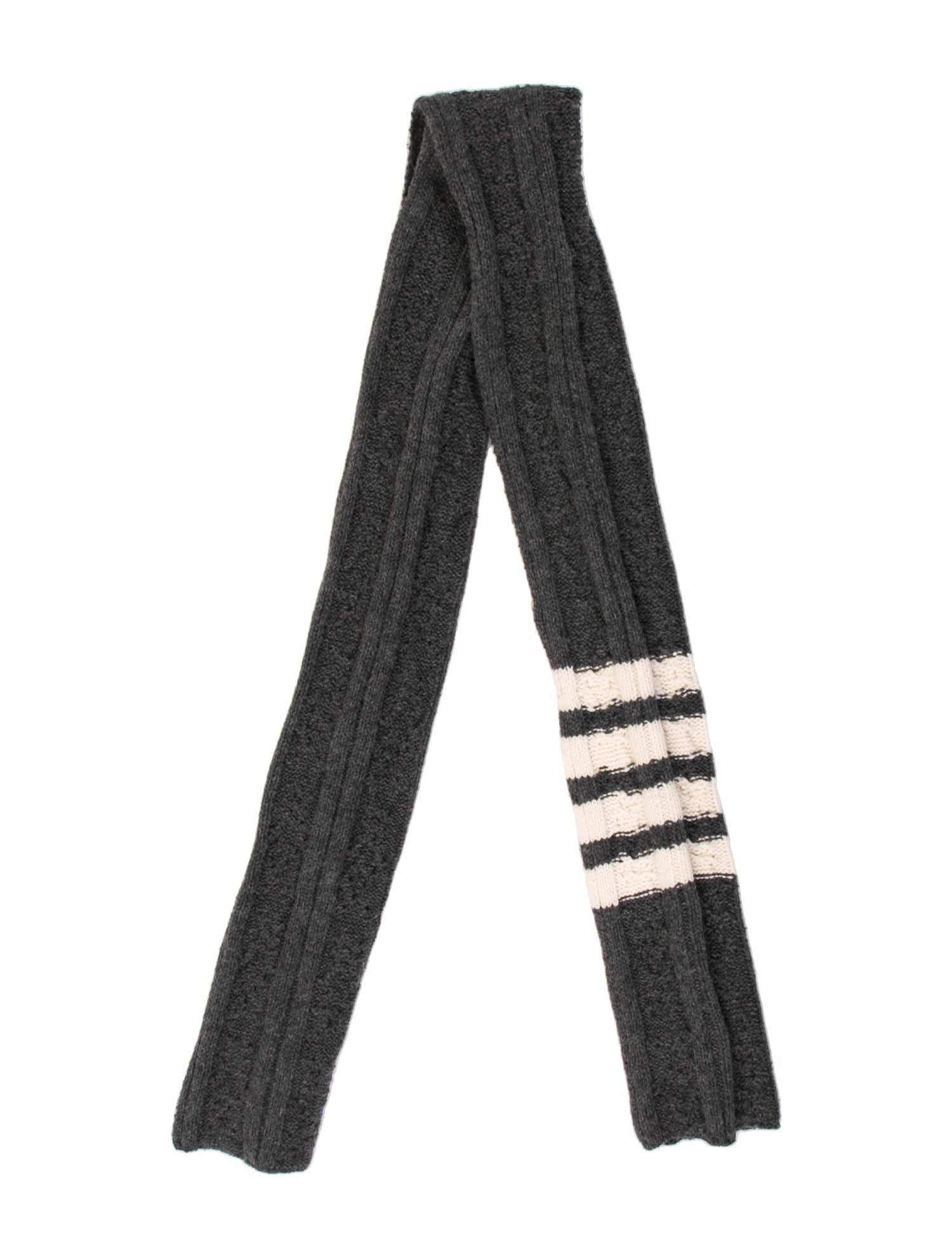 Thom Browne Cashmere Striped Shawl