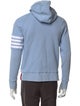Thom Browne 4 Bar Stripe Crew Neck Hoodie