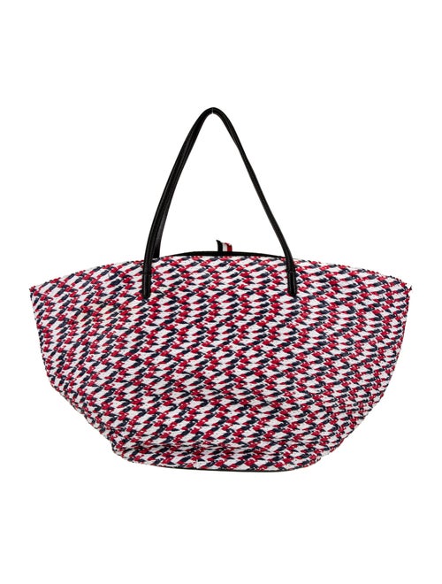 Thom Browne Raffia Shoulder Bag