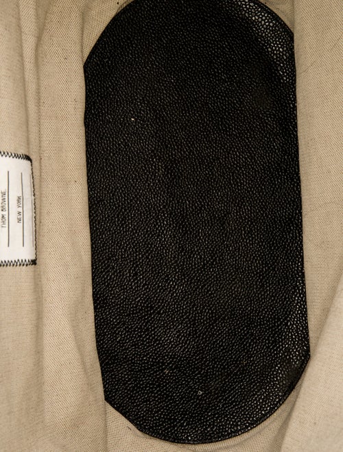 Thom Browne Raffia Shoulder Bag