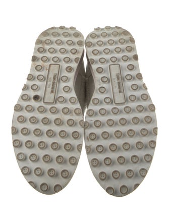 Thom Browne Mesh Lace Trim Embellishment Sneakers