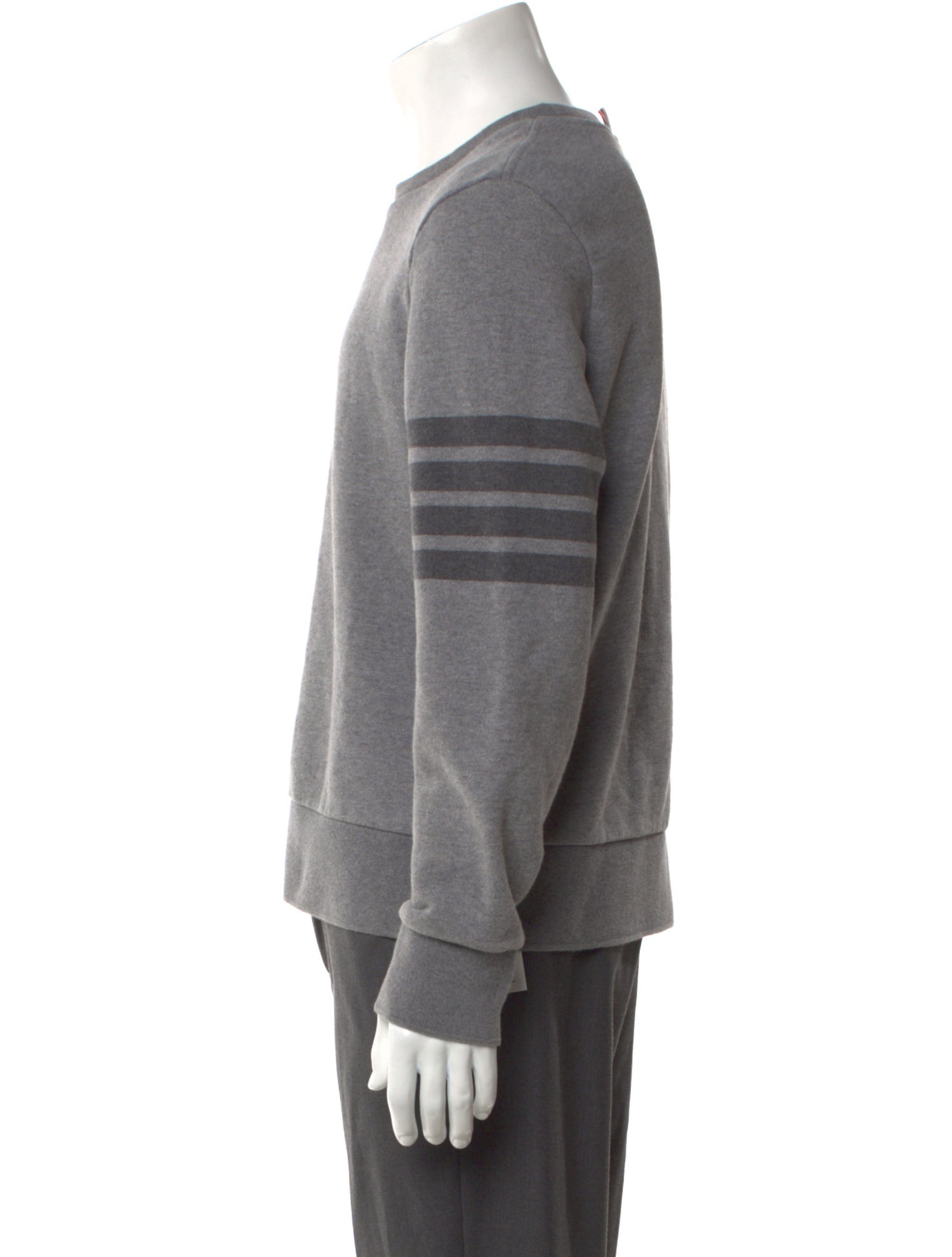 Thom Browne Graphic Print Crew Neck Sweatshirt