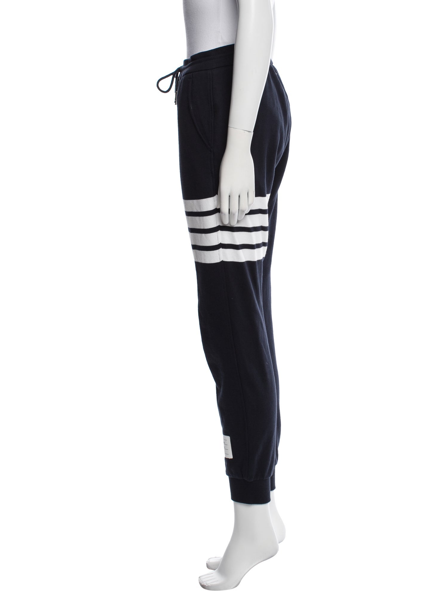 Thom Browne 4 Bar Stripe Striped Sweatpants
