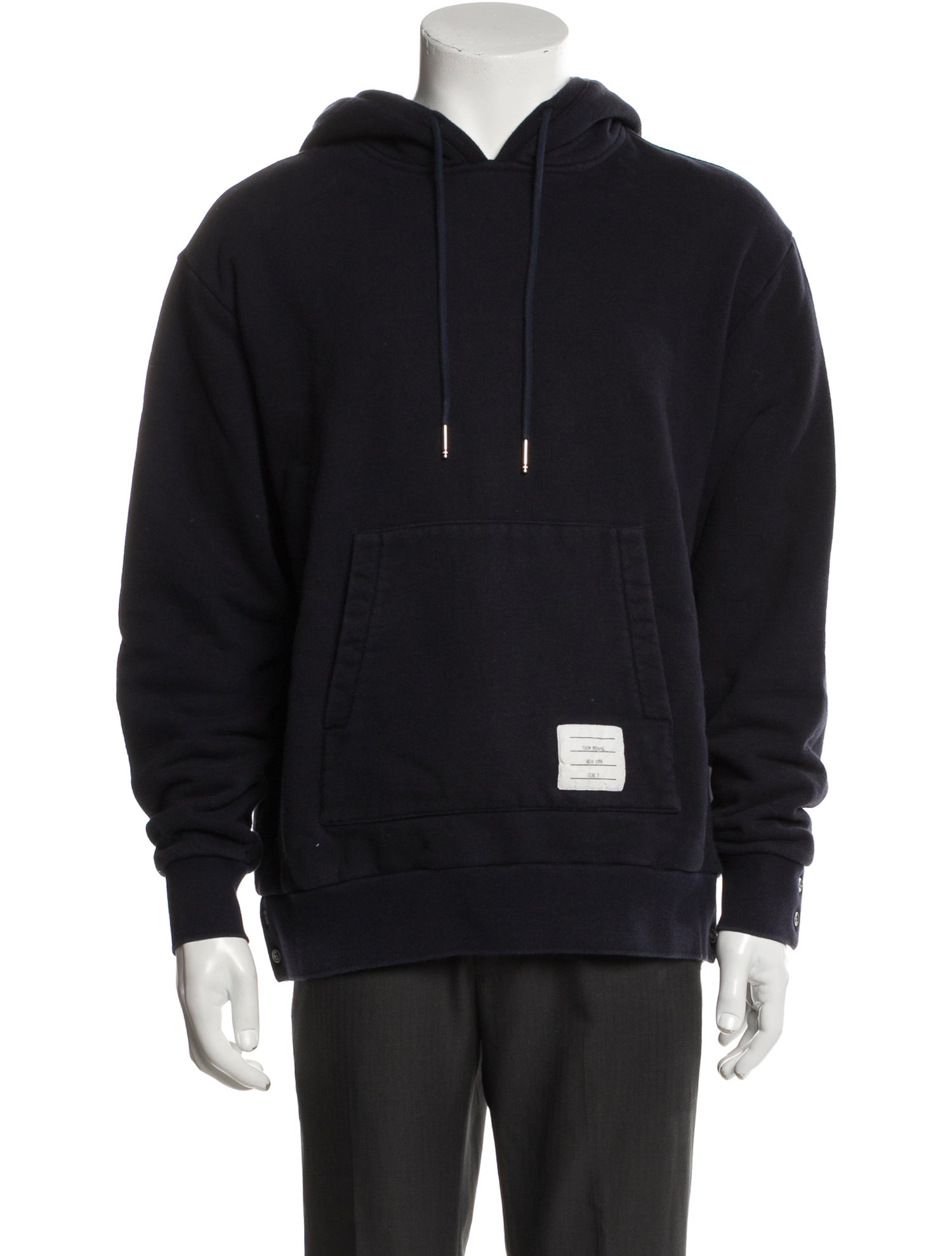 Thom Browne Crew Neck Long Sleeve Hoodie