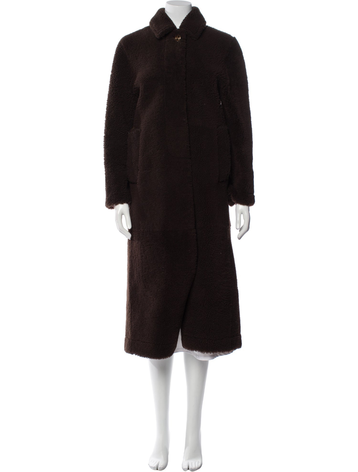 Thom Browne Shearling Fur Coat