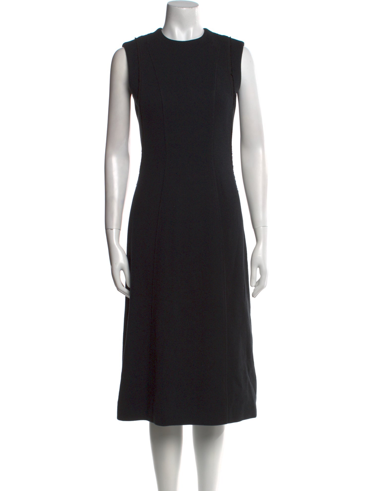 Thom Browne Crew Neck Midi Length Dress