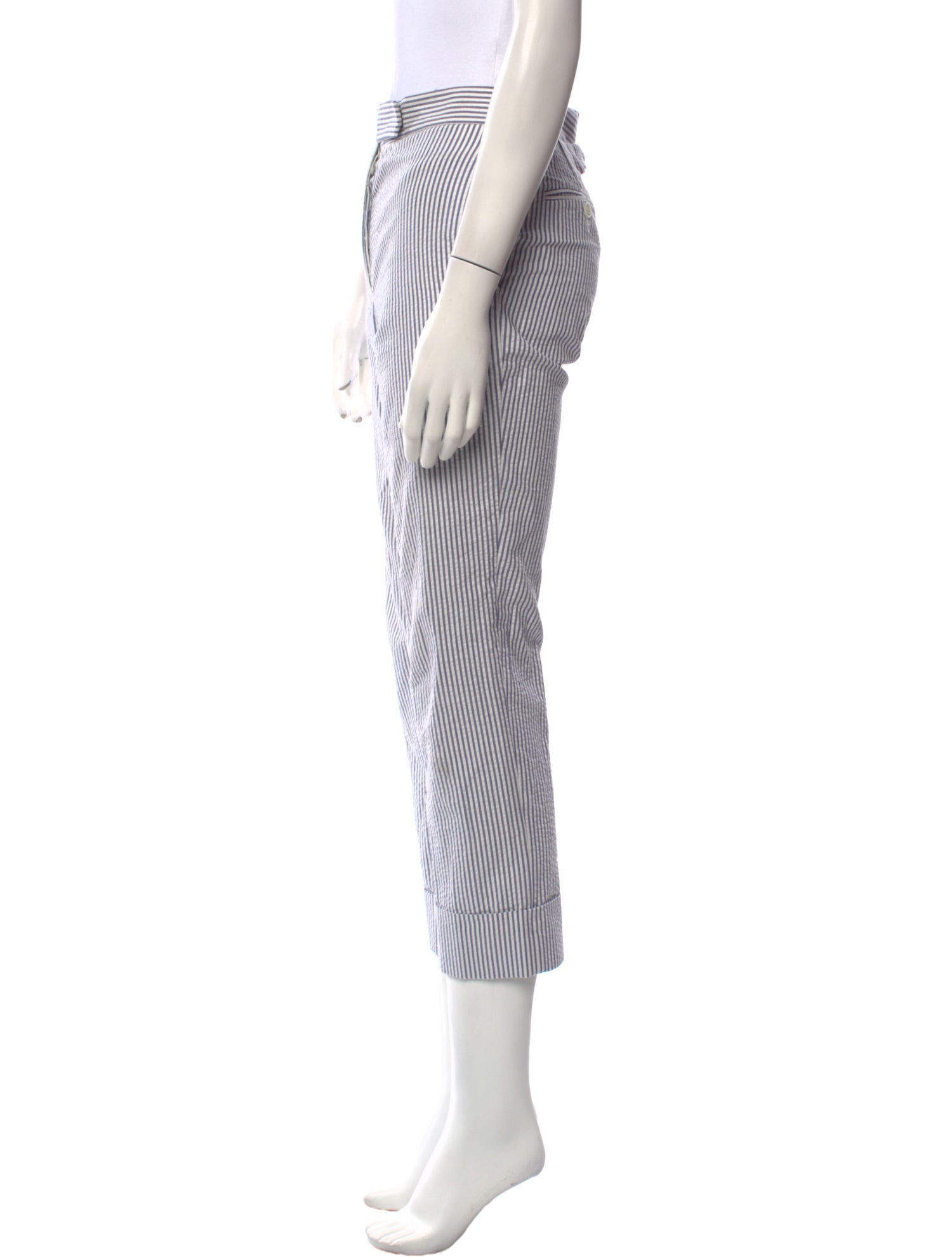 Thom Browne Striped Straight Leg Pants